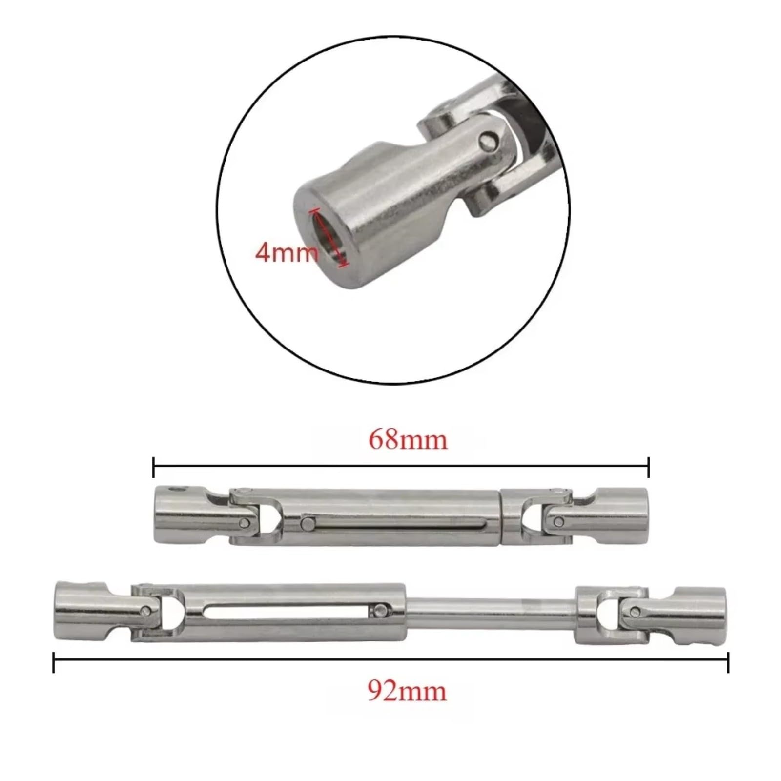 para Ejes De Transmisión MN82 para MN78 LC79 1/12 RC Tornillos Llave