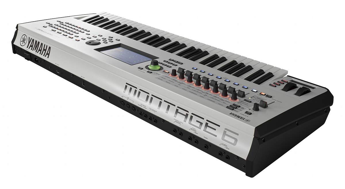 Amazon | YAMAHA MONTAGE6 WH 61鍵盤 ミュージックシンセサイザー 