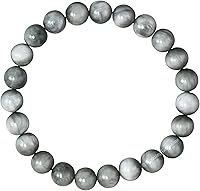 Vista 512 de Amazing Gemstone Pulsera de cristal para mujeres y hombres, pulsera de cristal curativo de protección, pulsera elástica con cuentas de piedras