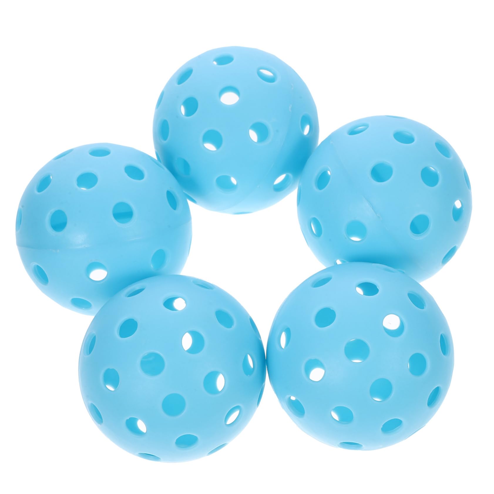 HANABASS Practice Golf Balls Balls 5pcs Fun Lightweight Portable for Swing Training