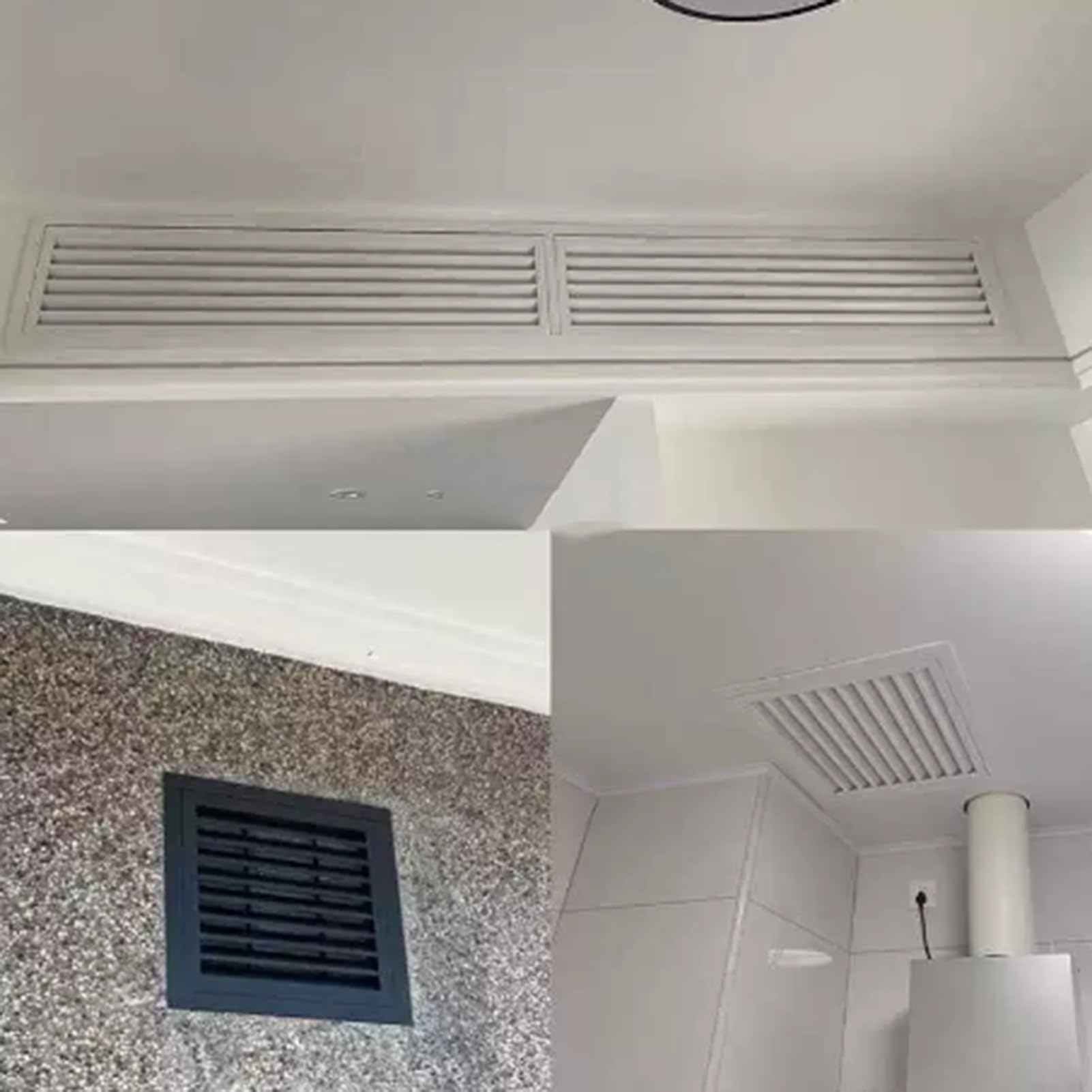 Pannello Di Accesso Idraulico Con Apertura/chiusura, Griglia Aria Ritorno | Pannello di accesso con persiana for carichi pesanti con schermo, griglia di copertura dello sfiato HVAC(150x150mm)