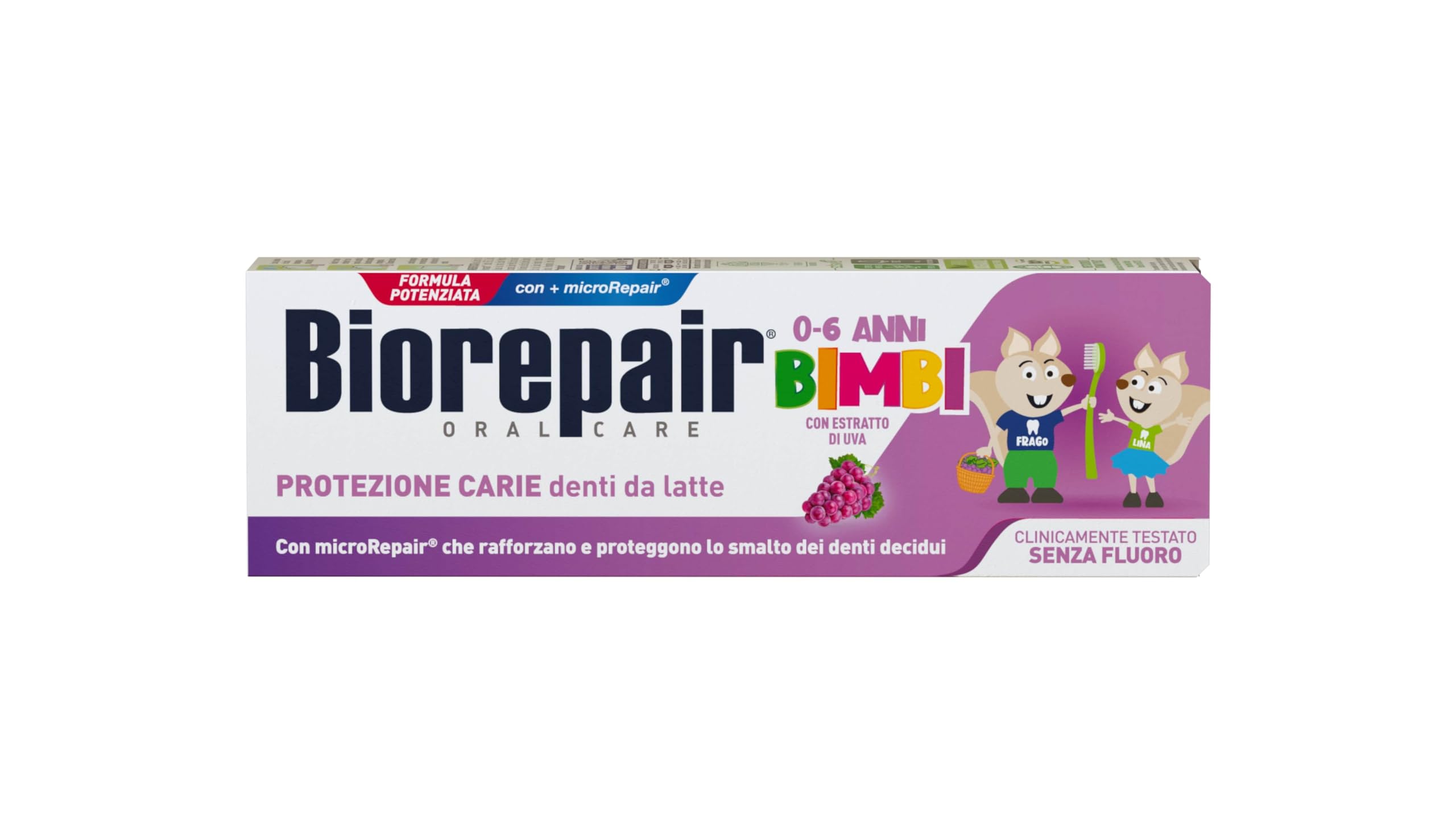 Biorepair Kids Winogronowy nowy 50 ml x 12