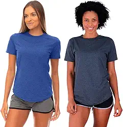 Kit 2 Camisetas Longline Feminina MXD Conceito Slim Casual Fitness Cores Lisas Básicas