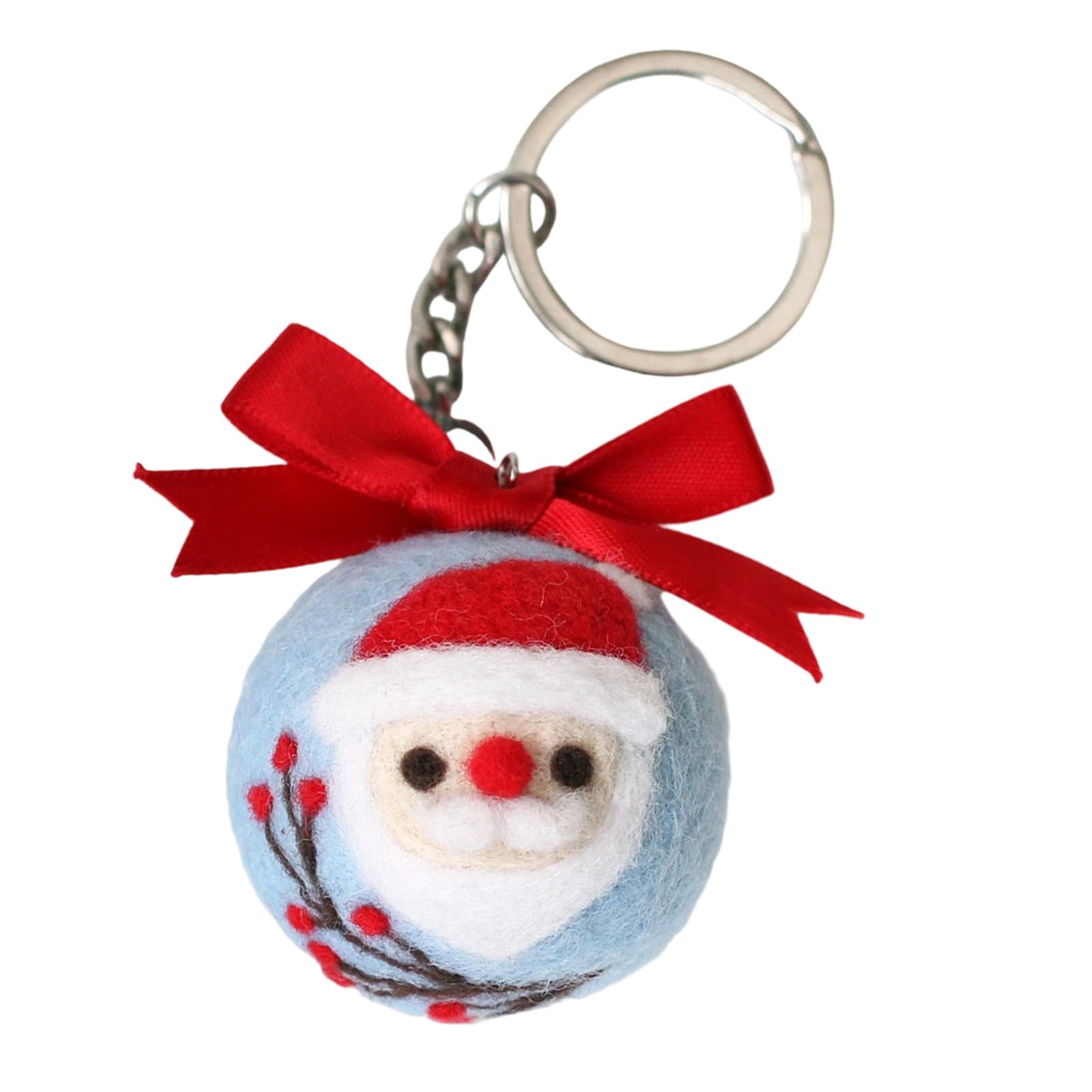 Amazon.co.jp: 羊毛フェルトクラフトセット クリスマス用キーホルダー