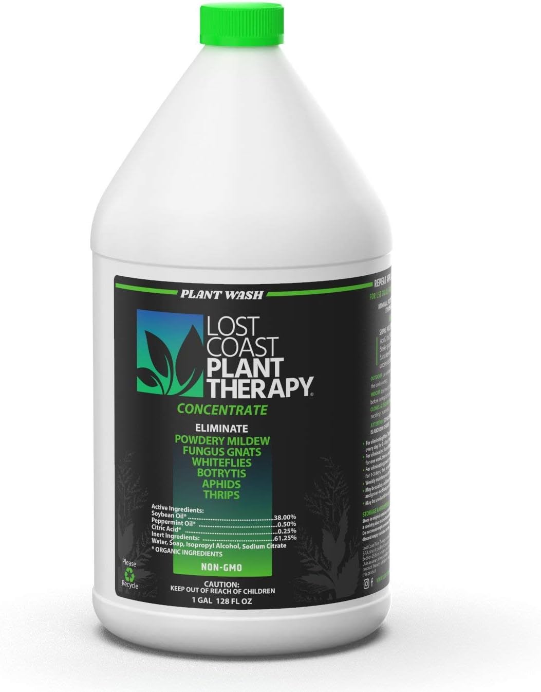 Lost Coast Plant Therapy 1 Gallon - Natural Miticide, Fungicide, Insecticide, Kills on Contact Spider Mites, Powdery Mildew