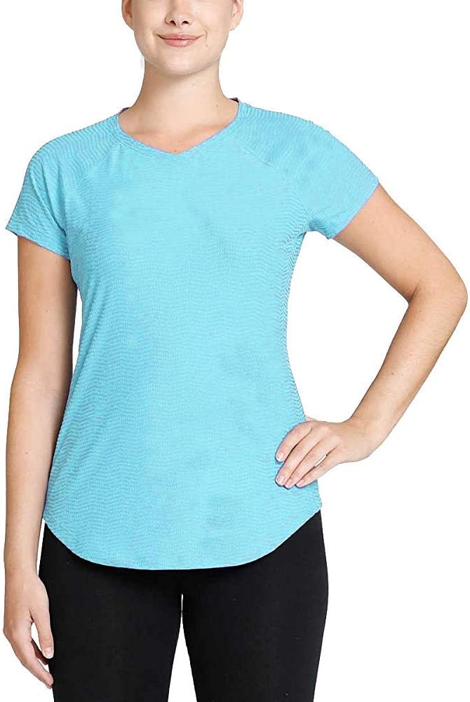 Kirkland Signature Ladies' Comfort Fit Cotton V-Neck Tee