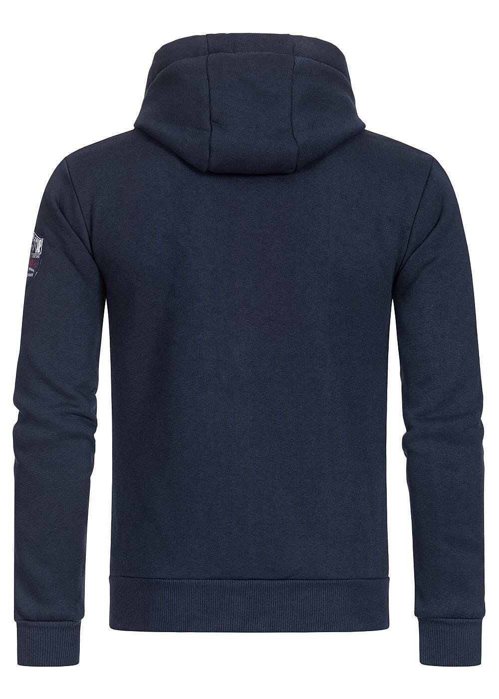 Geographical Norway GISLAND MEN - Sudadera Capucha Bolsillos Hombre - Chaqueta Casual Hombres Abrigo - Camisetas Camisa Manga Larga - Hoodie Deportiva Regular Fitness Jacket Tops