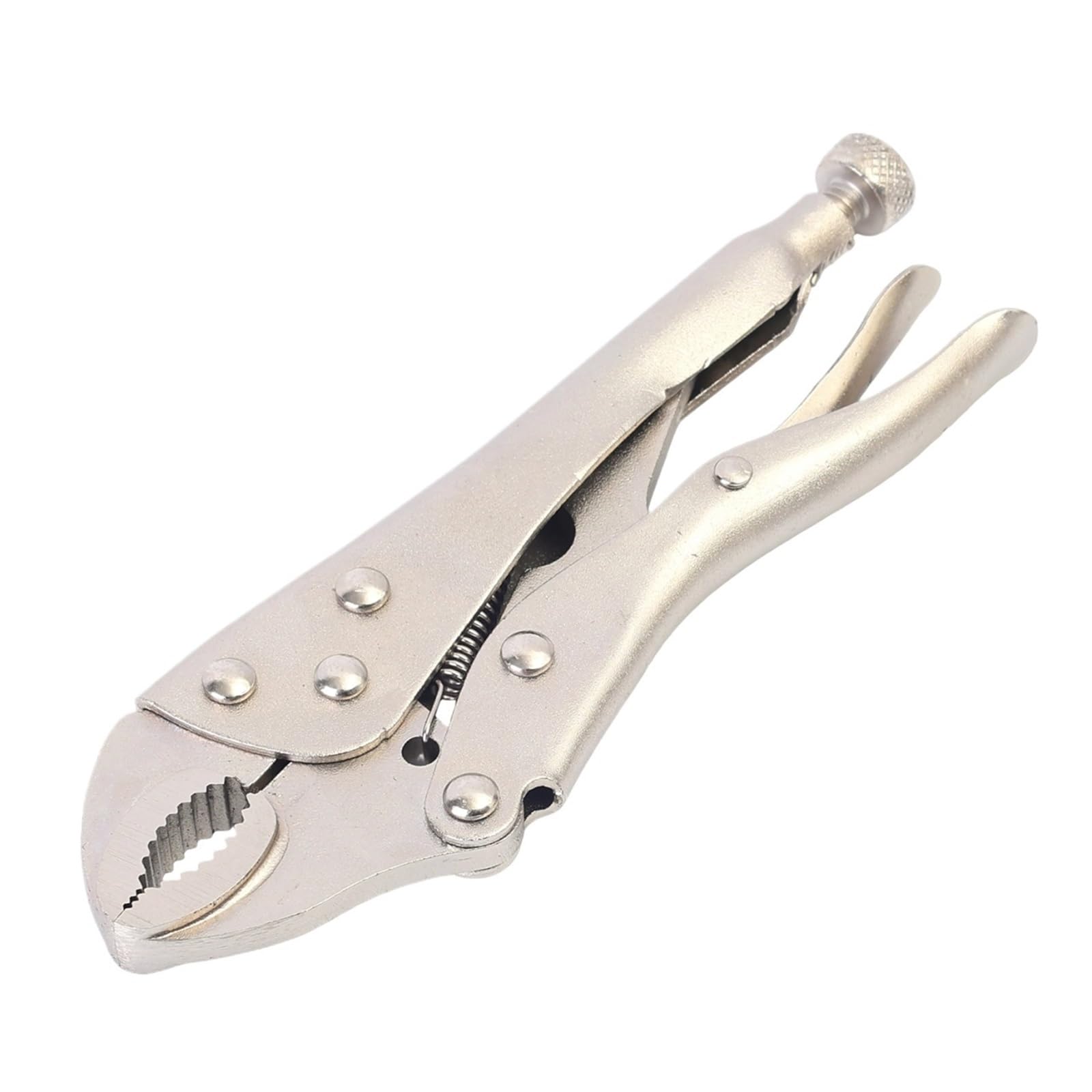 Locking Pliers 5inch Heavy Duty Locking Pliers with Adjustable Metal Face Clamp for Woodworking Welding Repairs Multifunctional Pressure