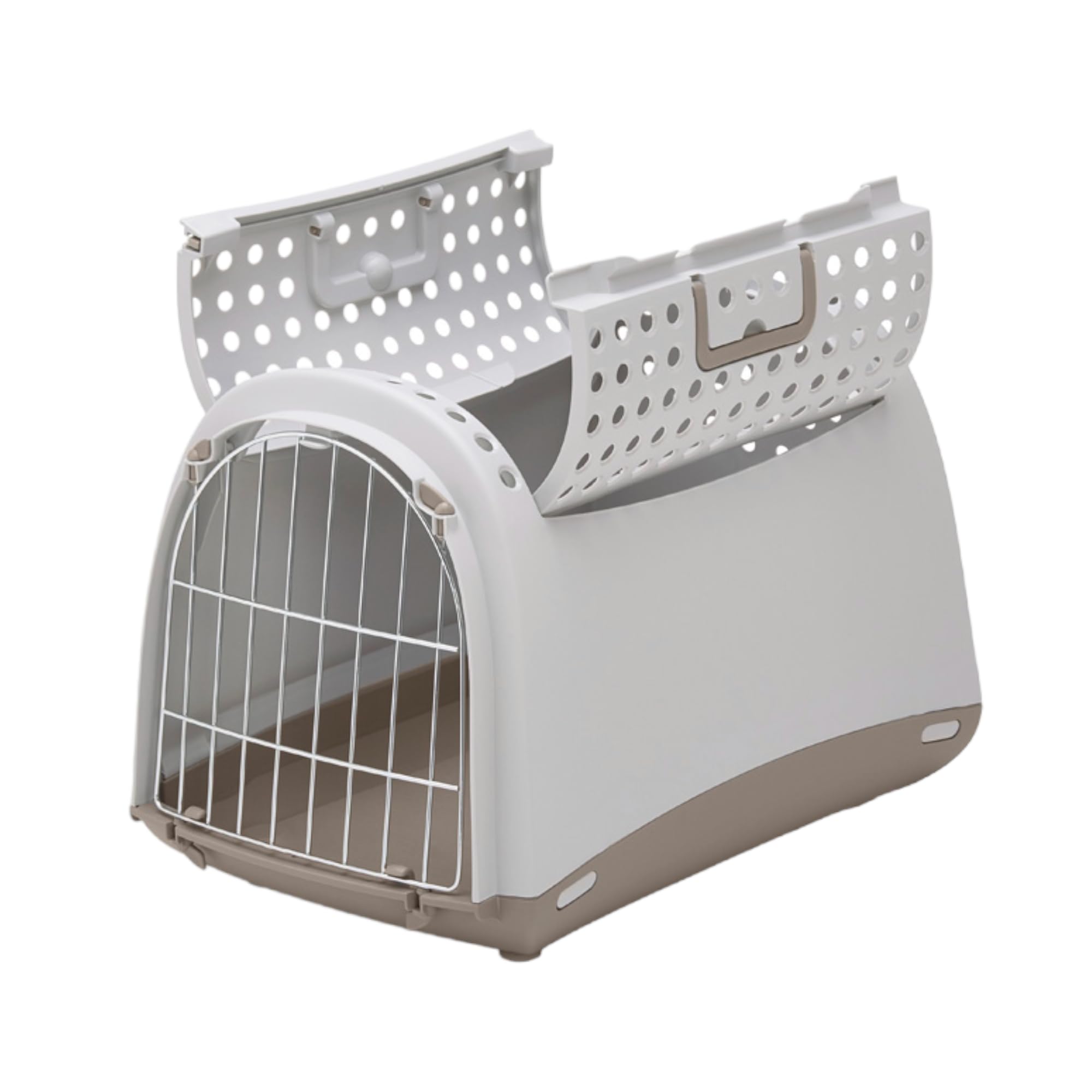 Transportín Ap.Sup LINUSCABRIO,50x32x34.5cm,Gris c