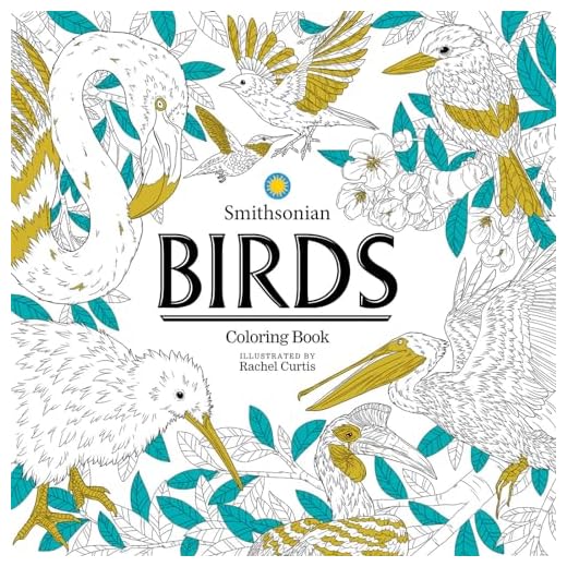 Birds: A Smithsonian Coloring Book