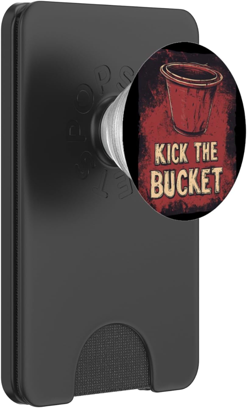 Pretty Kick the Bucket Costume for Man and Woman PopSockets PopWallet for MagSafe