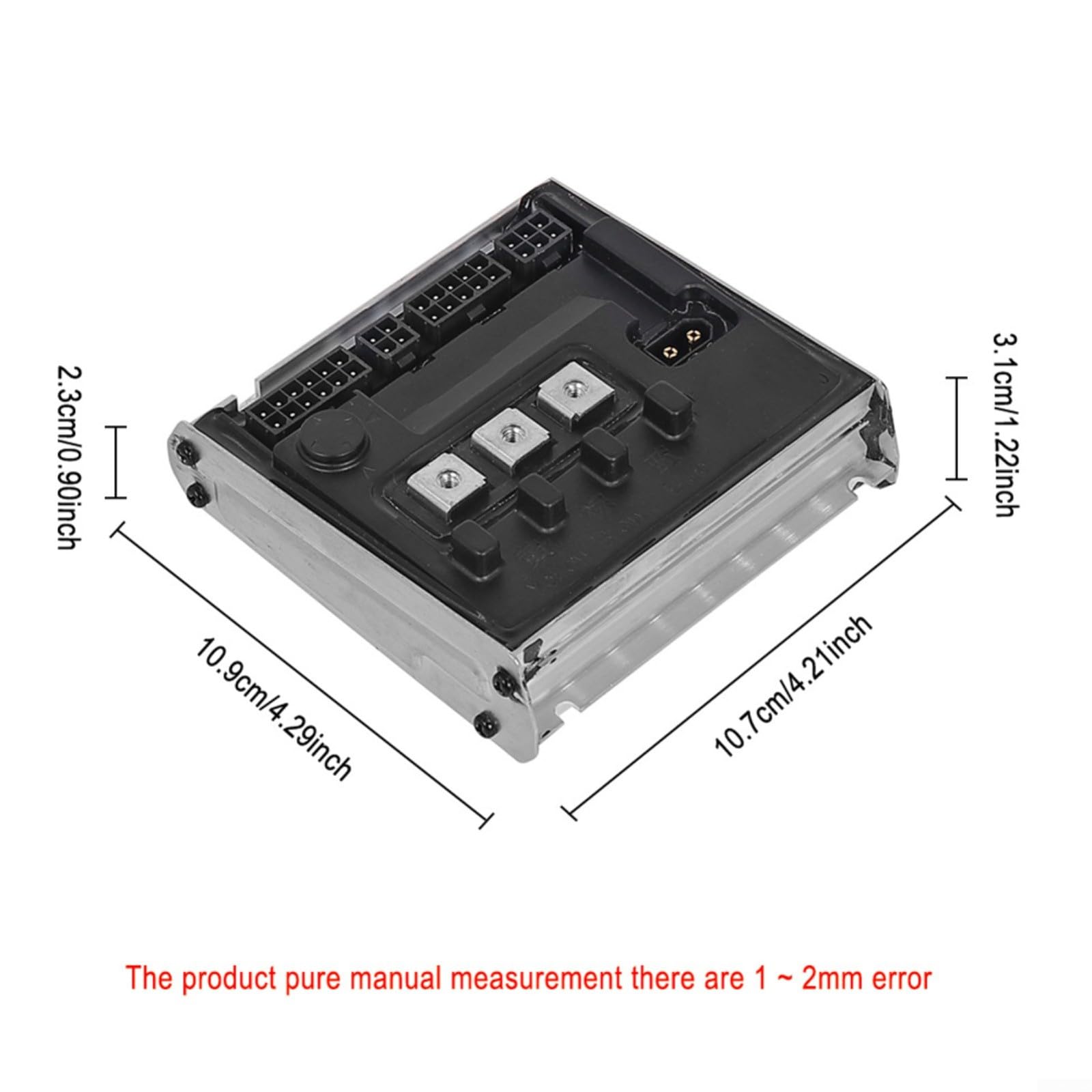 Scooter eléctrico para placa de circuito principal, controlador de placa base compatible con Ninebot F3, metal para reparación de scooter de pieza de repuesto