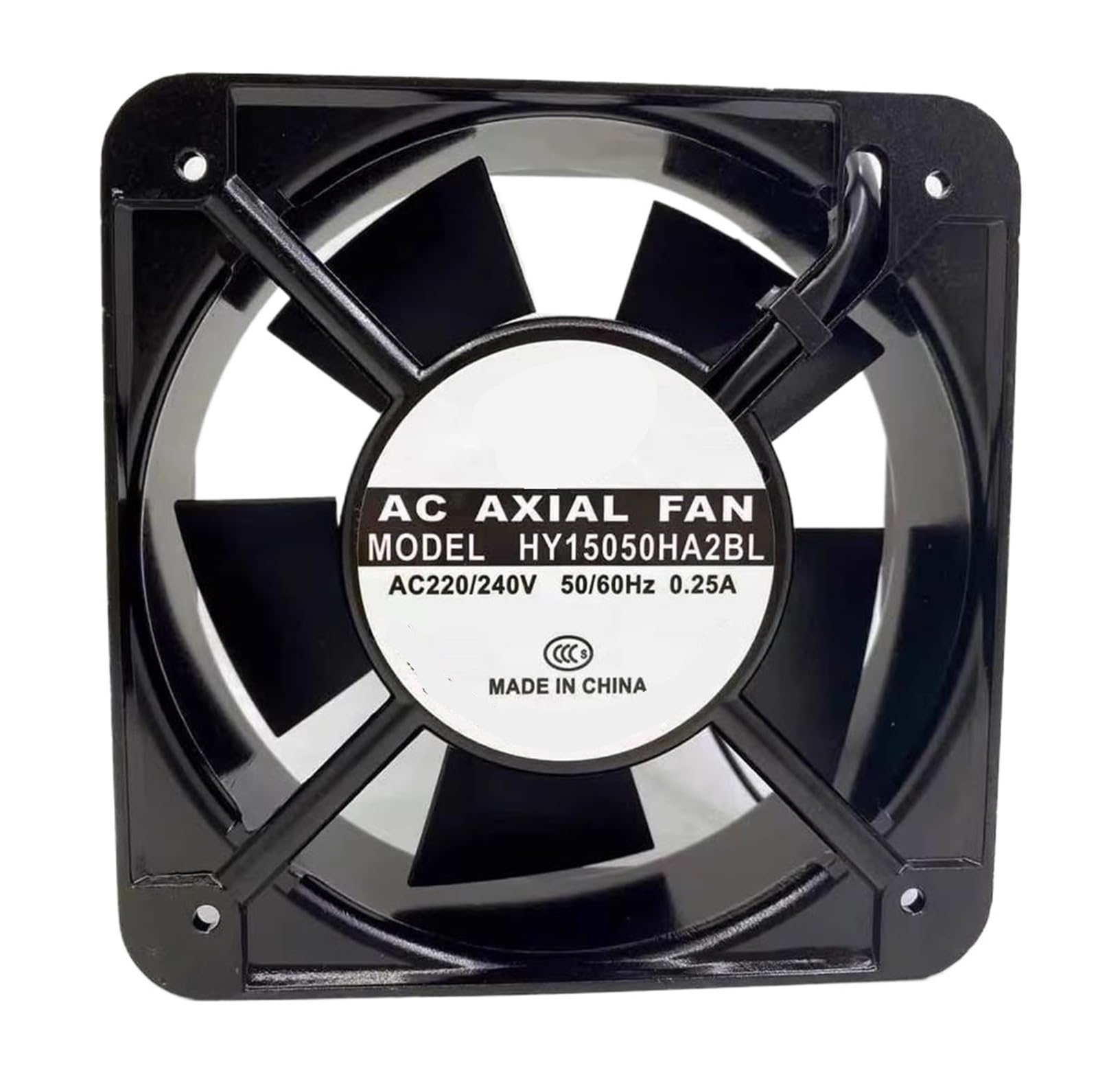 Ventilateur de refroidissement 150mm haute longévité 220V HY15050HA2BL