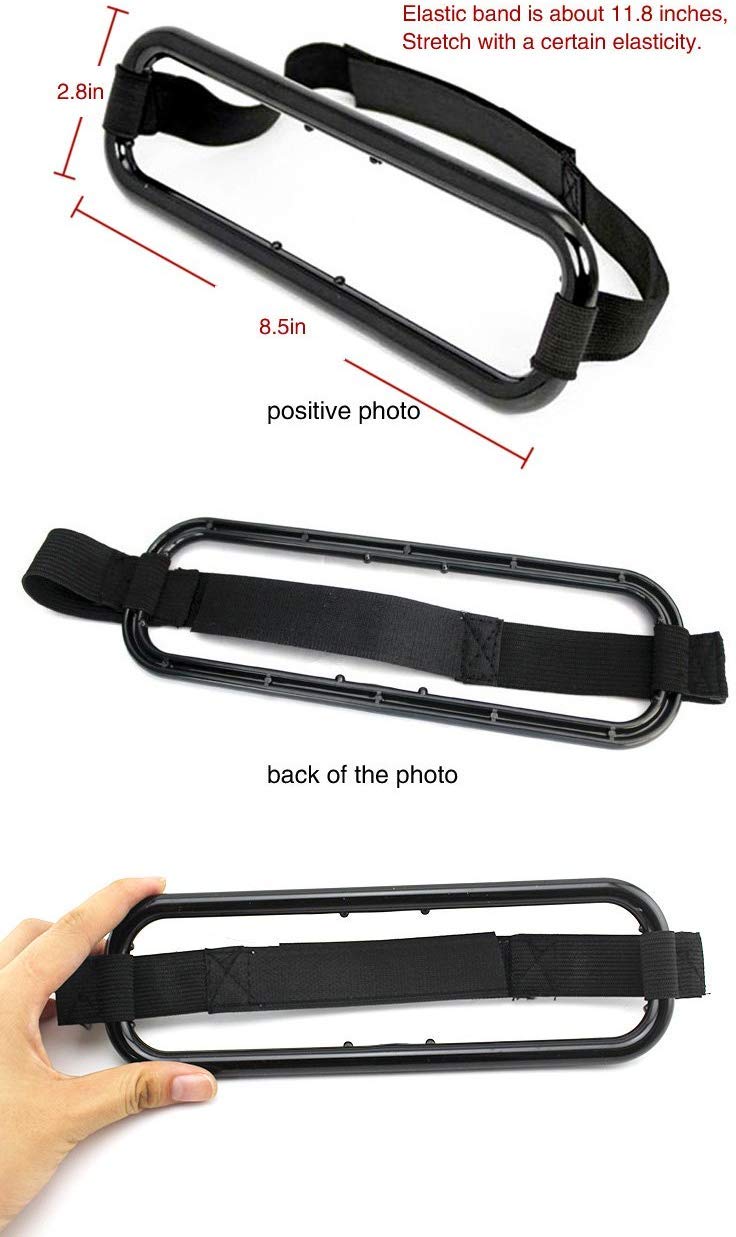 Auto Accessories Car Sun Visor Tissue Box Holder Paper Towel Napkin Box Cover Seat Back Bracket Portable Car Mount Organizer (Black)