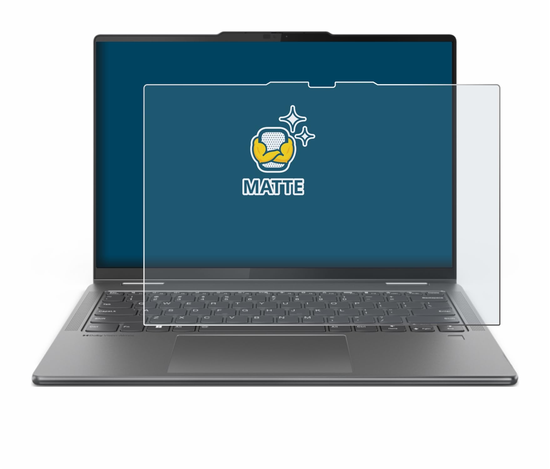 BROTECT Protector Pantalla Mate Cristal Para Lenovo Tab One 8.7" Protección Anti-Reflejos