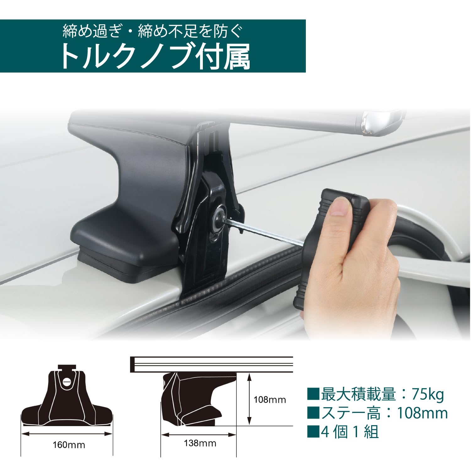 Amazon.co.jp: カーメイト(Carmate) inno(イノー) 車種別 エアロベース