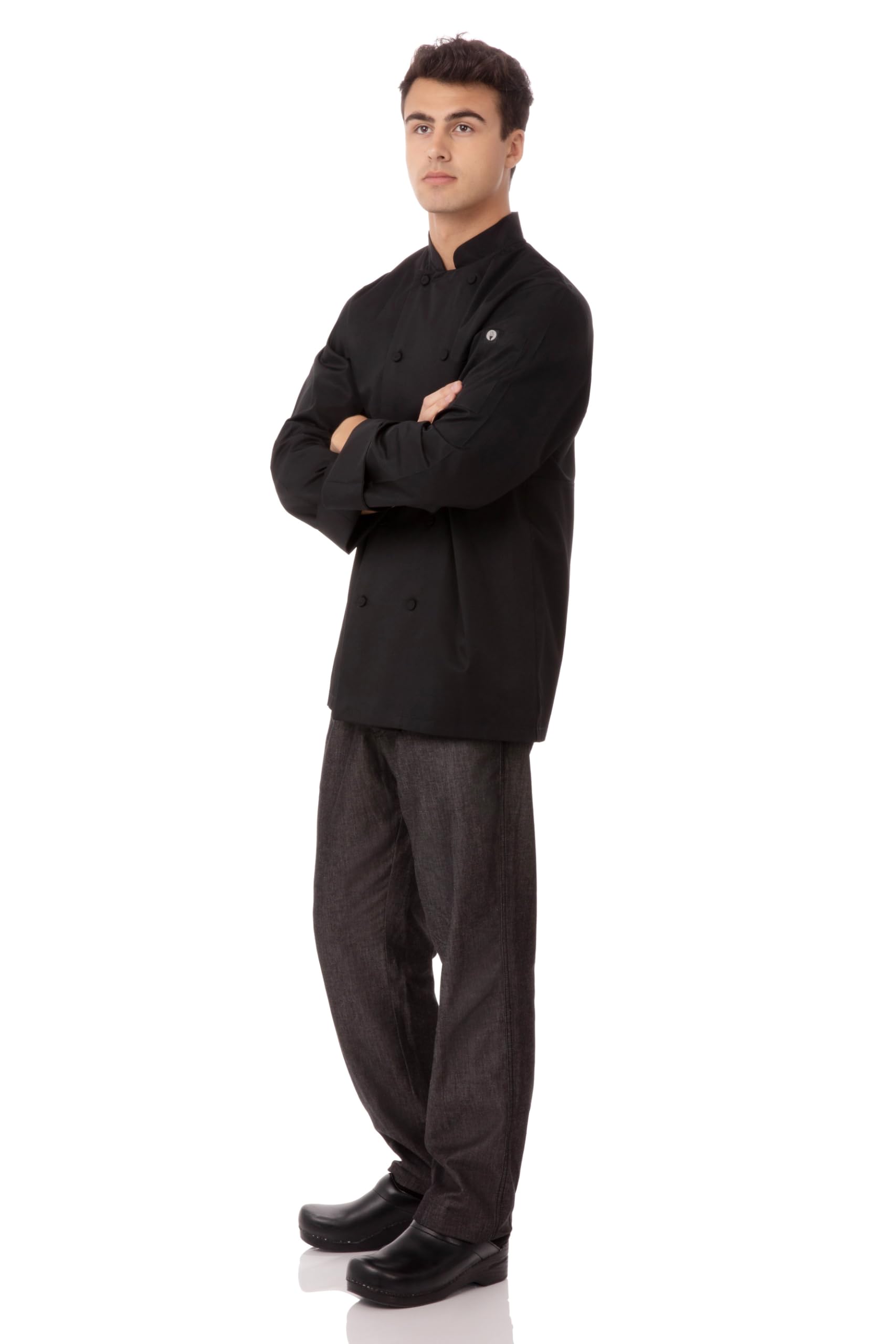 Chef Works Herren Calgary Cool Vent Chef Coat Kochjacken (1er Pack)