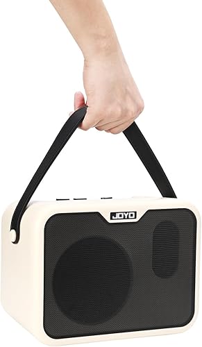 Miniatura 2 de SUNYIN Amplificador de graves portátil de 10 W con cable de guitarra de 10 pies MA-10B Dual Channel Mini Amplificador de Bass Practice Bass Indoor