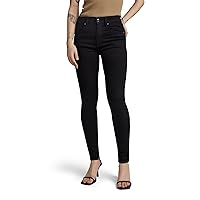 G-STAR Donna Lhana Skinny Jeans, Nero (Pitch Black D19079-B964)