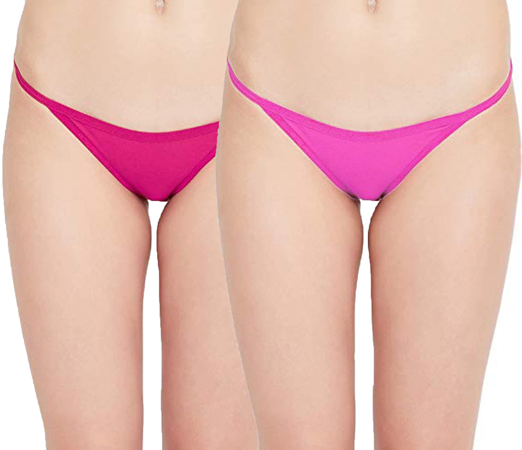 Galmonde Women's Multicolor String Bikini/Thong Panty - Pack of 2