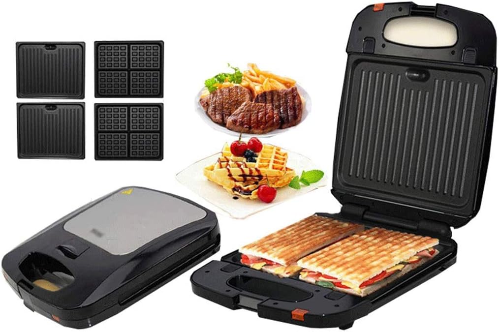 Foldaway detachable degrees Electric Griddle Skillet, Washable Baking Pan Non-stick