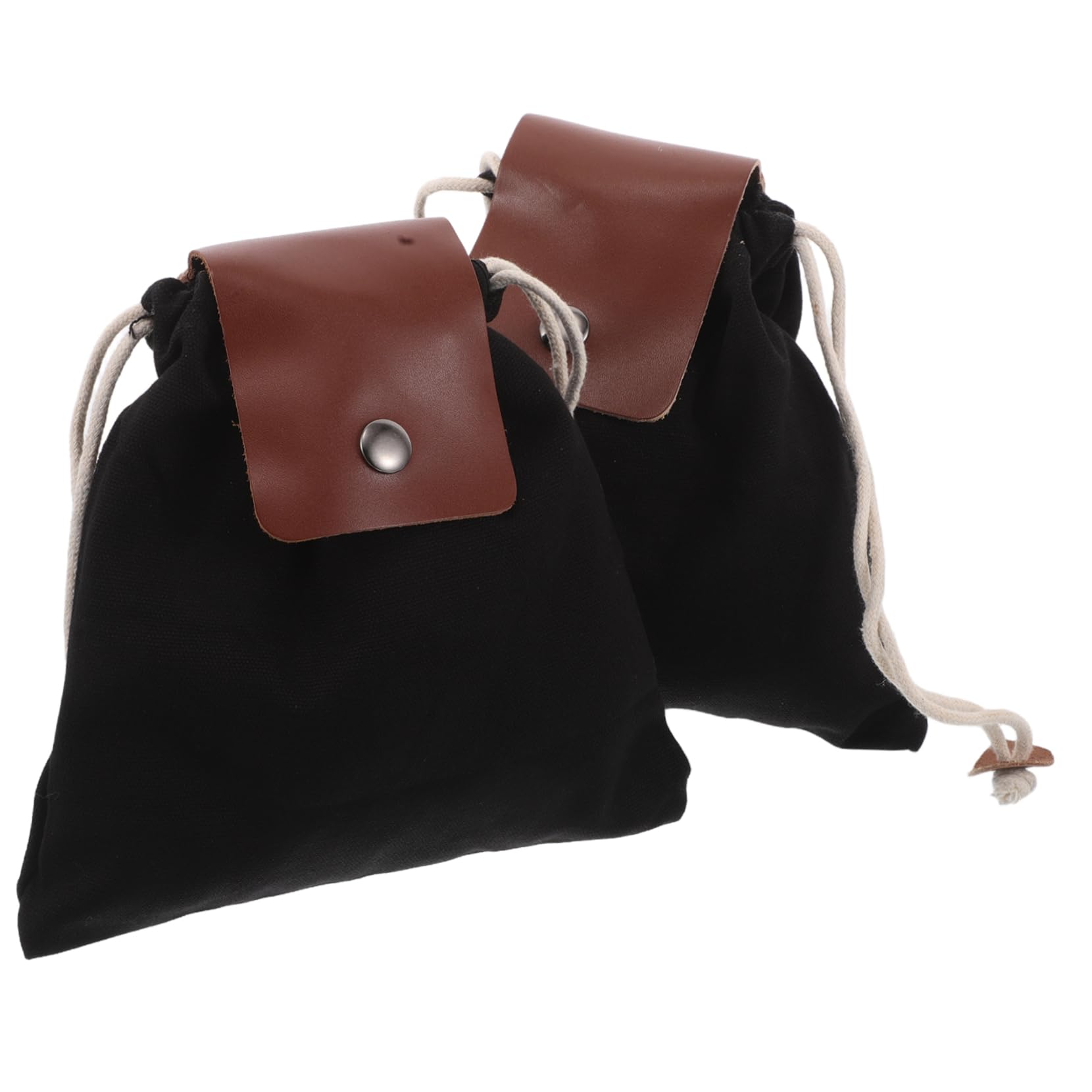 ifundom 2pcs Fruit Picking Bag Foraging Basket Hunting Mushroom Hunting Bag Canvas Belt Bag Foraging Bag Small Belt Pouch Foraging Pouch Canvas Belt Pouch