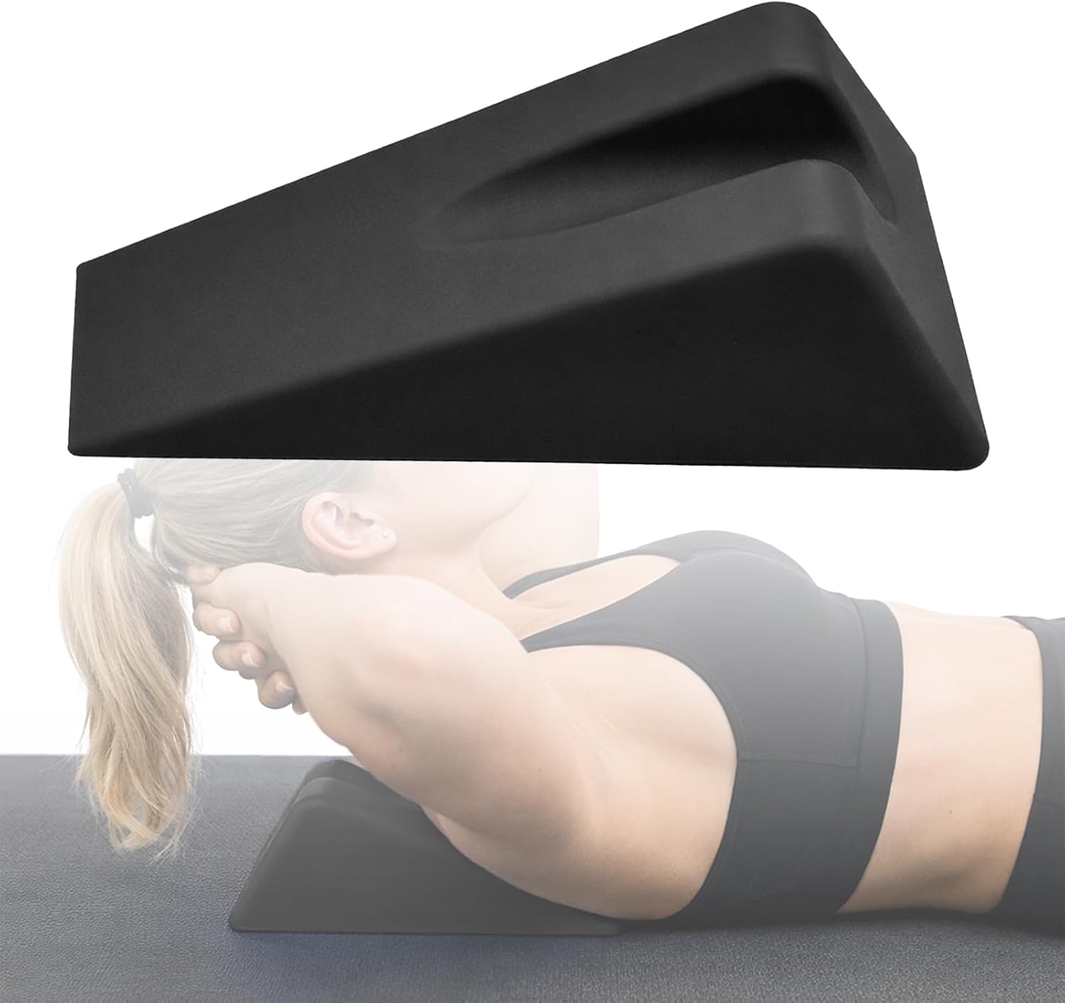 Concept Wedge - Extremity Mobilization Triangle Wedge for Relieve Spinal Pain Rehabilitation Tool, 1 Pcs (Blue)