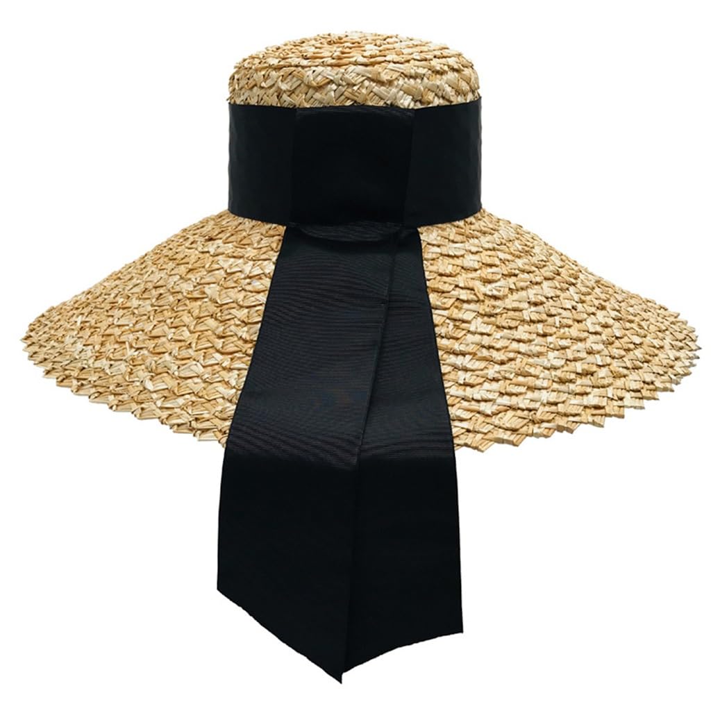 Chapeau de soleil for dames anti-coup de chaleur pour protéger le visage au bord de mer