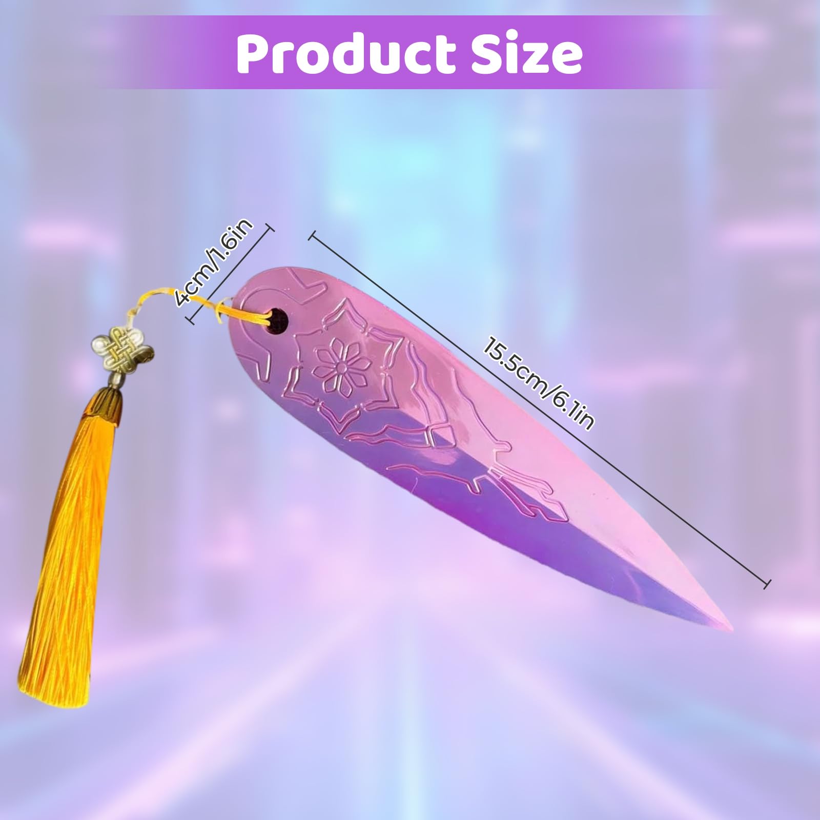 Nhemeylp 3 PCS Zoey's Prop Replica, Detailed Prop Sword with Plastic, Fantasy Accessory - Image 2