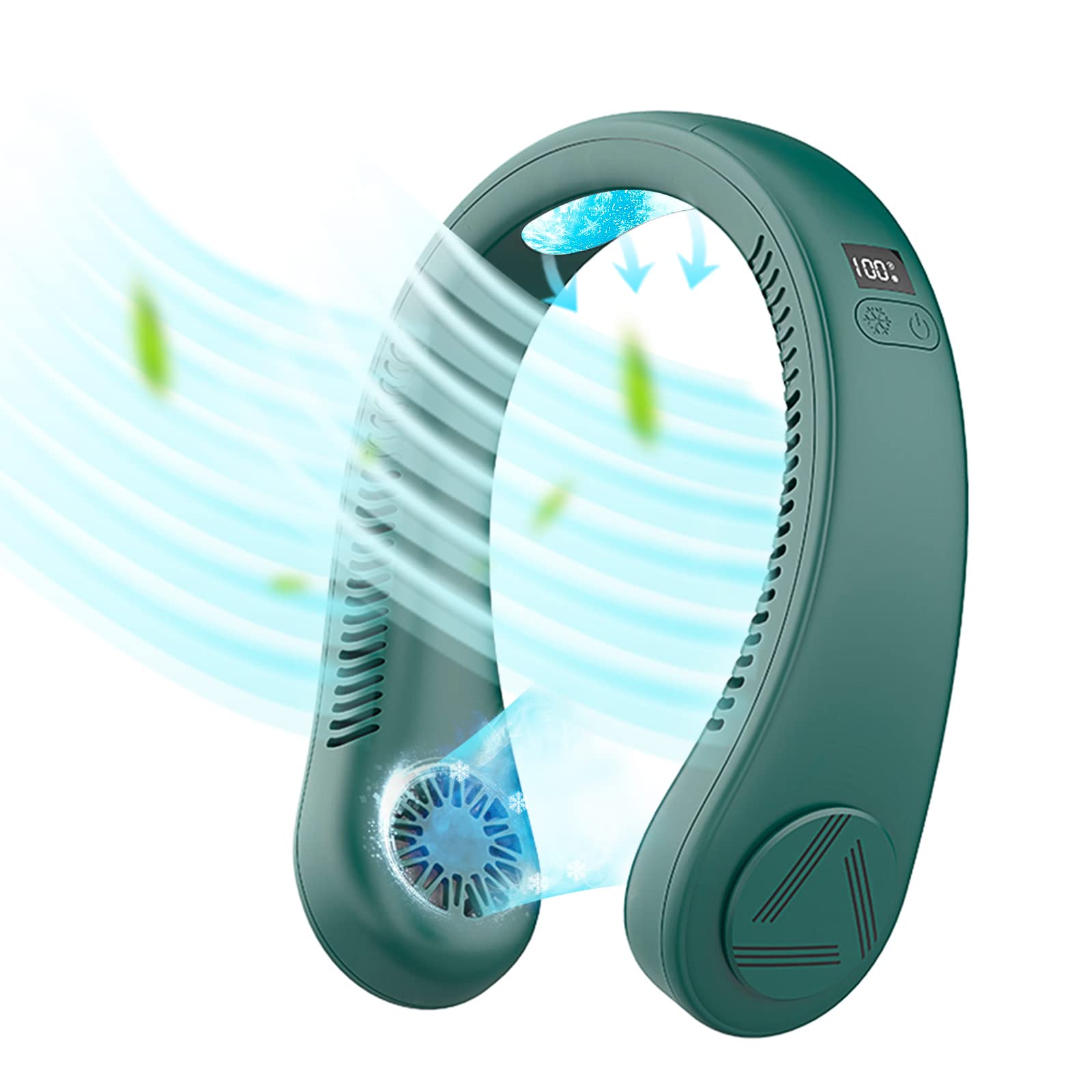 Buy Portable Personal Neck Fan Bladeless wearable air conditioner Smart