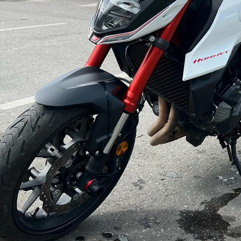 Motorrad Radschutz Passend Für CB750 CB 750 1000 Hornet CB1000 Hornet SP 2024 2025 Vorne Hinten Rad Gabel Slider Achse Crash Protector Hornet 750 1000 sp (Rot)