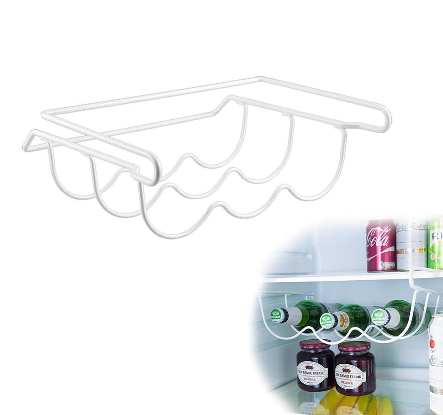 YancLife 2 stuks koelkastflessenhouder, siliconen opvouwbare bierhouder, frisdrankflessenhouder, drankhouder, wijnorganizer, stapelhulp voor flessen YancLife 2 stuks koelkastflessenhouder, siliconen opvouwbare bierhouder, frisdrankflessenhouder, drankhouder, wijnorganizer, stapelhulp voor flessen