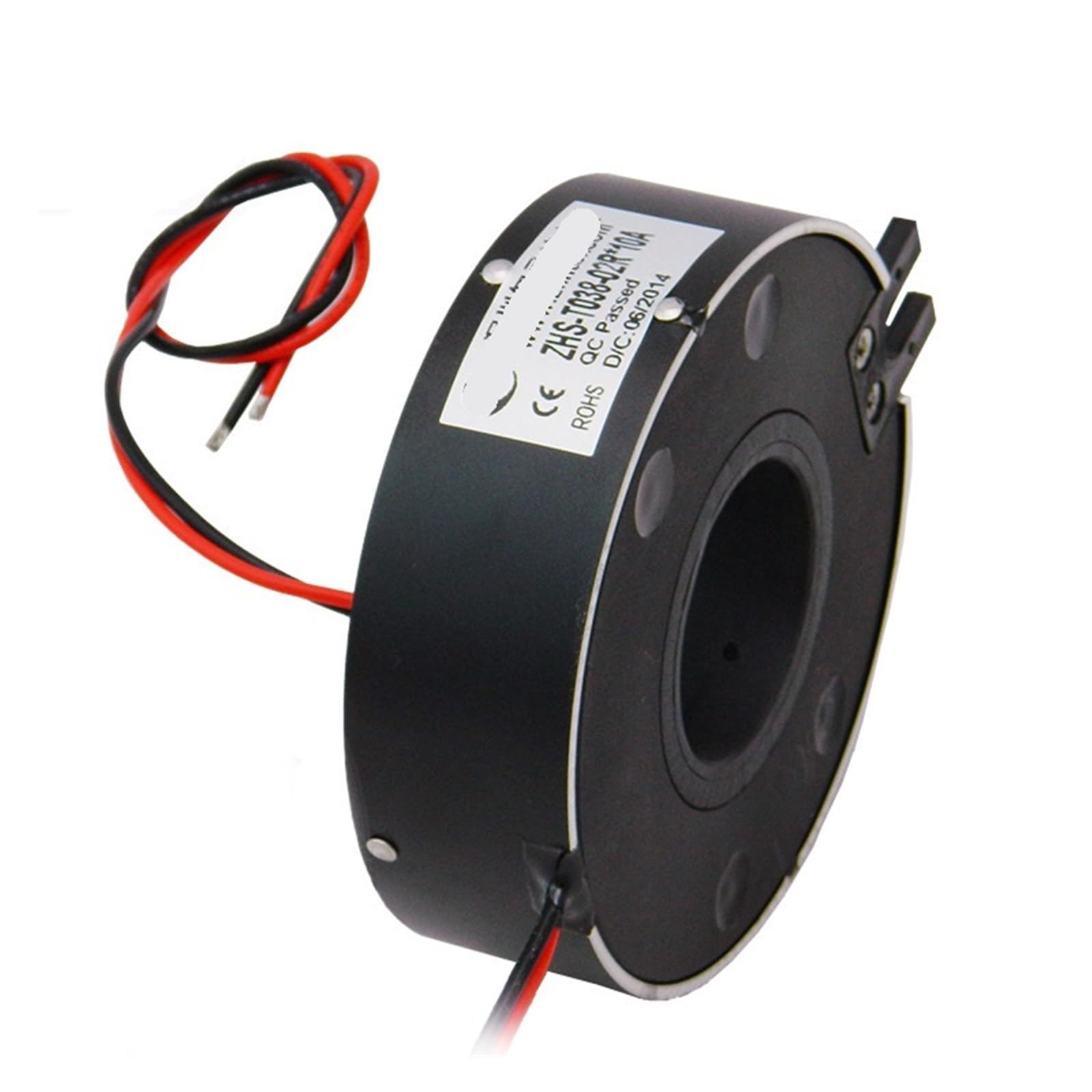 ZHT038-2R10A Anillo colector conductor hueco de 2 vías y 10 A