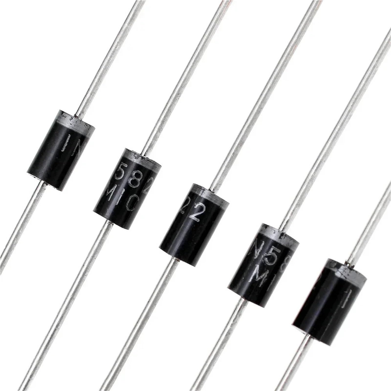 100 pz/lotto Diodo Raddrizzatore Set 1N4148 1N4007 1N5819 1N5399 1N5408 1N5822 FR107 FR207 Kit Diodo Schottky