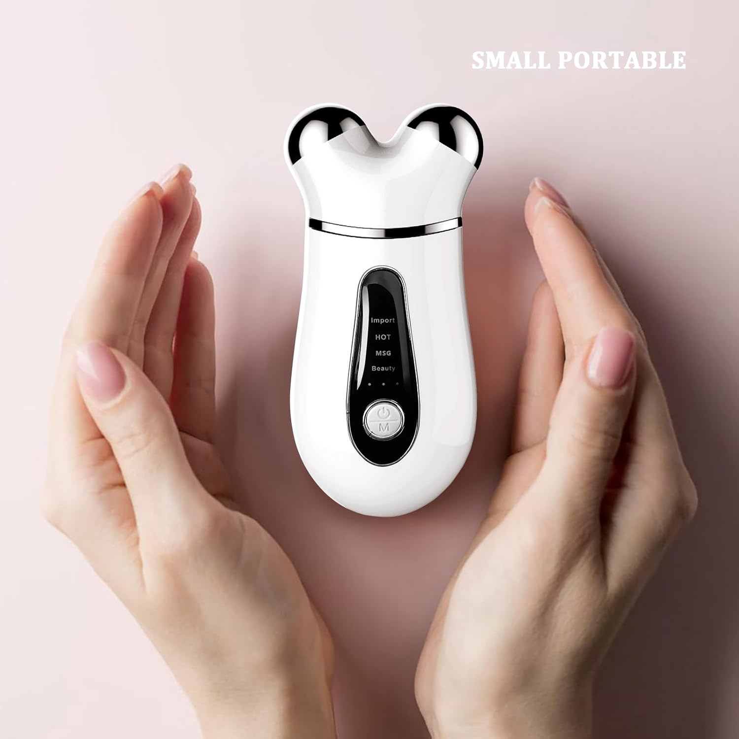 Microcurrent Face Device, USB Micro Current Faci-al Shaping Tool for Facial Wrinkle Removal and Anti-Aging，Mini Microcurrent Face Lift Device for Face Lifting and Facial Sculpting (White) - Image 8