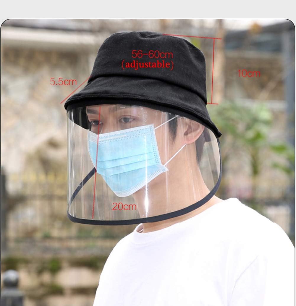 Amazon Co Jp 防護帽子飛沫防止 メンズ レディース キャップ 漁師帽 可 取り外せ両用 日よけキャップ 日よけハット 花粉 飛沫 ほこり 黄砂 粉塵対策防護帽 レインハット360度 日焼け防止 Uvカット 帽子 黒 服 ファッション小物
