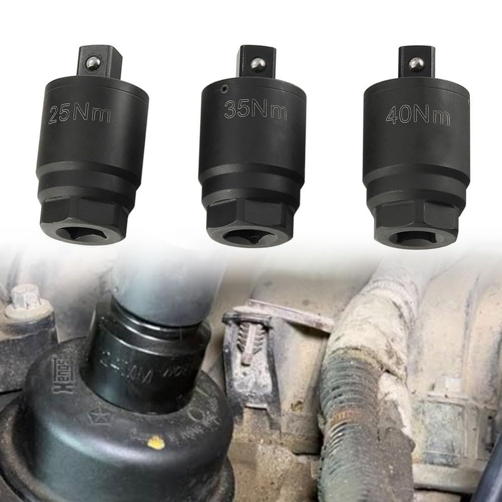 Adaptador de par de acero resistente al desgaste 3/8 (3 piezas)