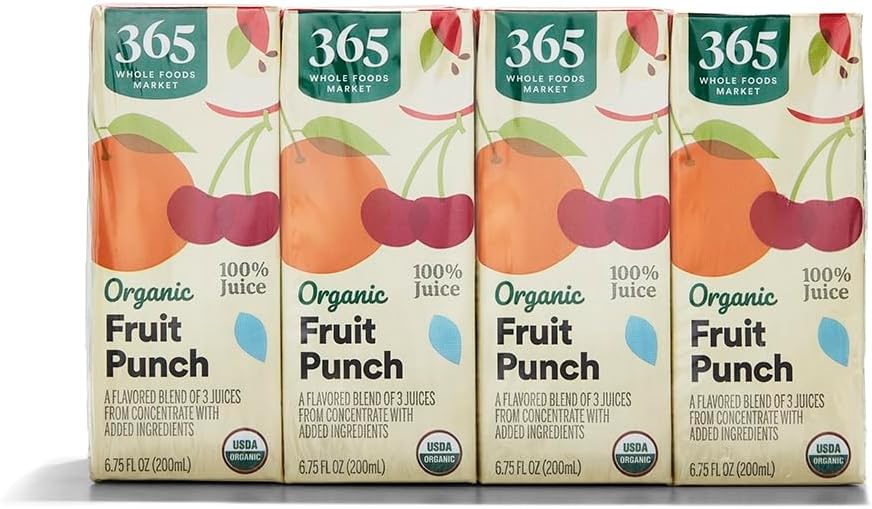 365 by Whole Foods Market, Organic Fin-Tastic Fruit Punch, 8 Pack