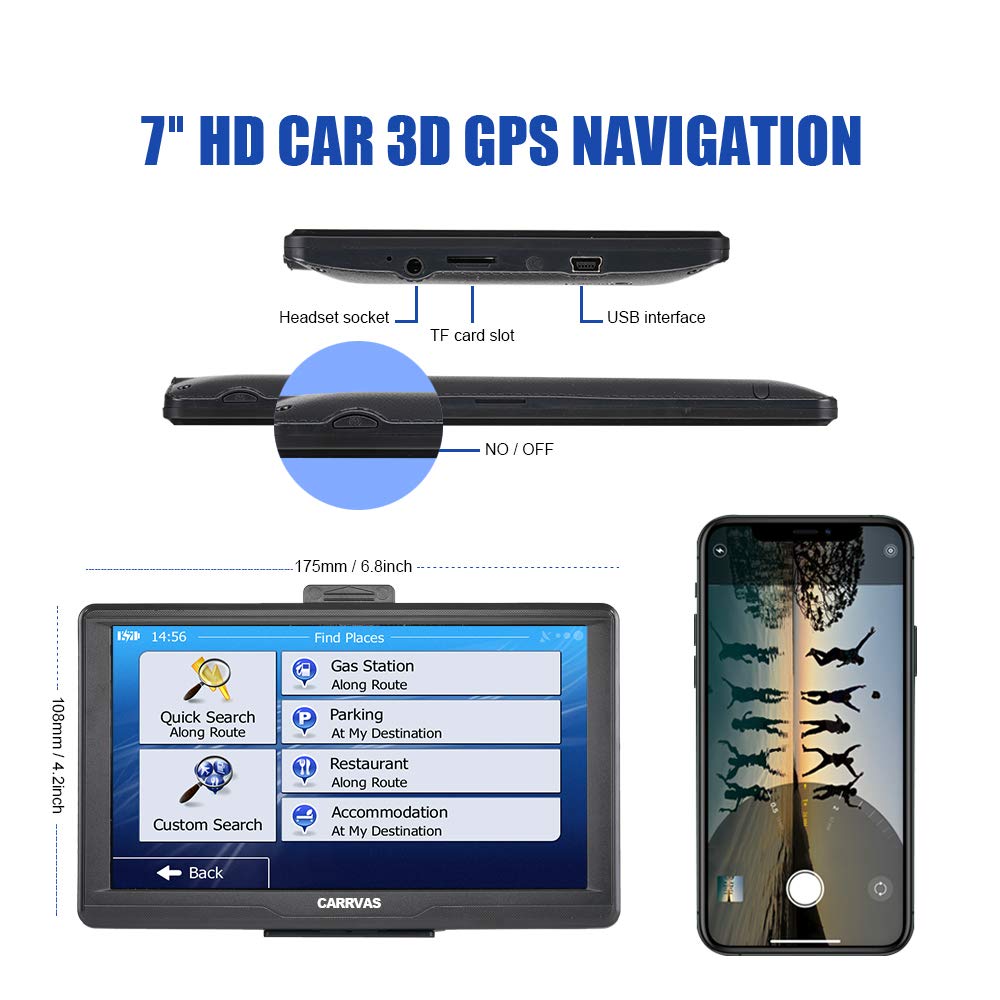 Garmin dezl OTR700 7 inches GPS Truck Navigator Black 0100231300