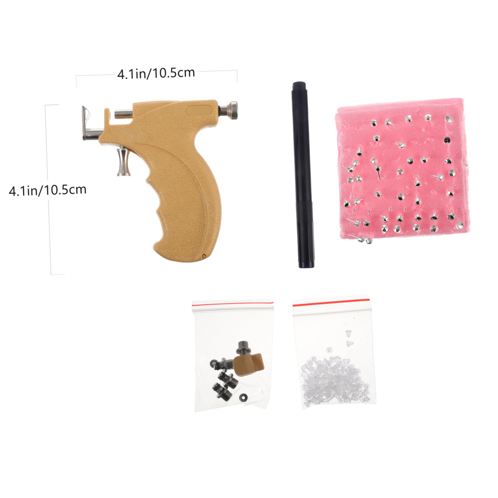 Healeved Stainless Steel Ear Piercing Kit Ear Piercing Tools for No Pain Piercing Safe Accurate Piercing Kit