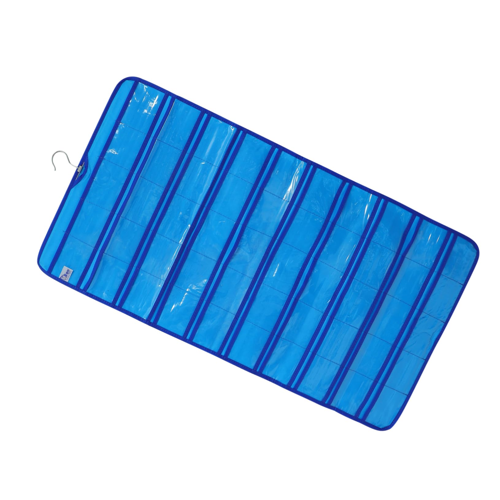 Happyyami 1Pc Over The Door Clear Pockets Wall Hanger Organizer for Phones Calculators Items Oxford Storage for Classroom Home Organization