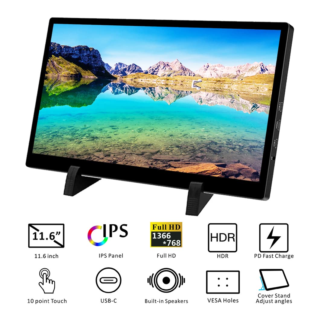 Amazon.co.jp: ViewNico モバイルモニター 11.6インチ 1366x 768