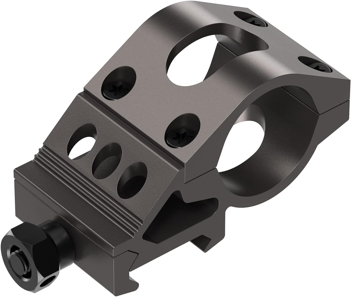 1" Offset Picatinny Flashlight Mount