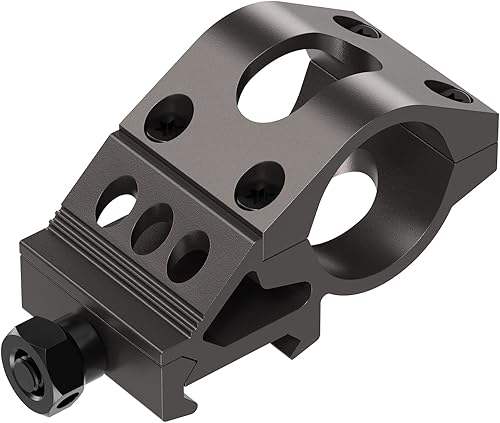 Vista 7 de Feyachi Soporte para linterna Picatinny de 1" Negro