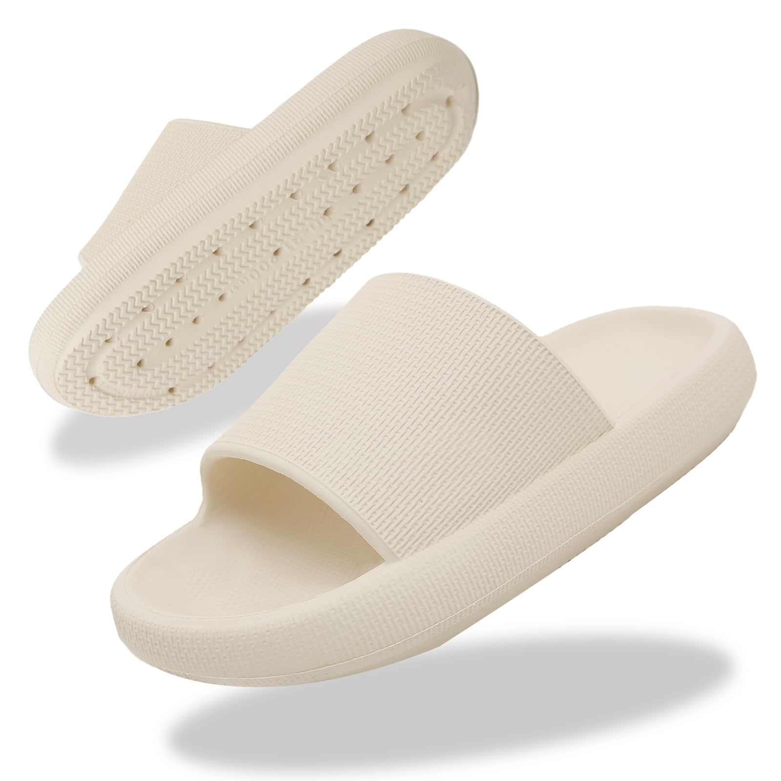 Uwowd Cozislides Kinder-Badeschuhe | rutschfest & schnelltrocknend | 3,5 cm Eva-Sohle | Sommer, Strand, Badezimmer, Pool
