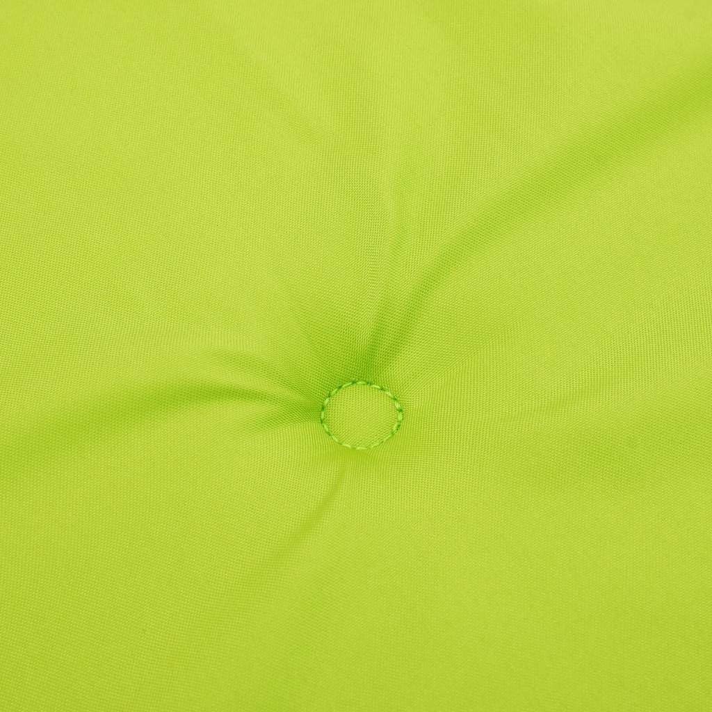 Juego de 6 cojines para silla de jardín, color verde brillante, 40 x 40 cm, tela Oxford, para exterior, interior, sofá, para jardín, balcón, salón