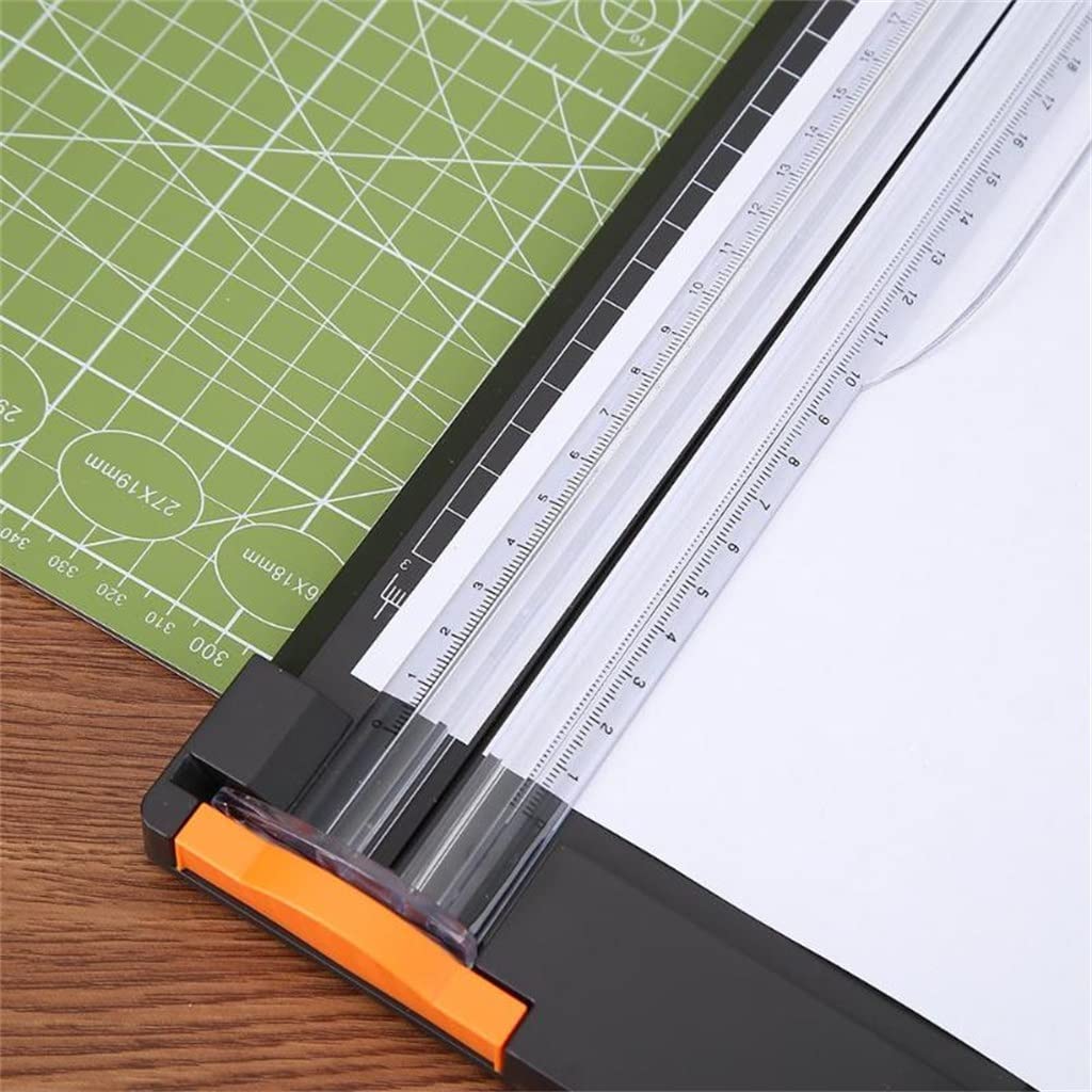 Tagliacarte A4 Taglierina per Carta Fotografica Taglierina per Tappetino da Taglio Tagliere Fai da Te Scrapbook Strumenti per Tagliare con Righello Estraibile