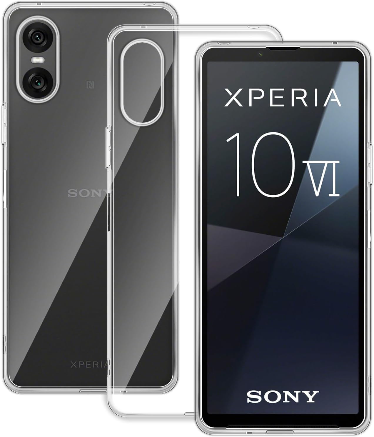 PIXFAB Custodia per Sony Xperia 10 II [Slim Fit] antiurto in