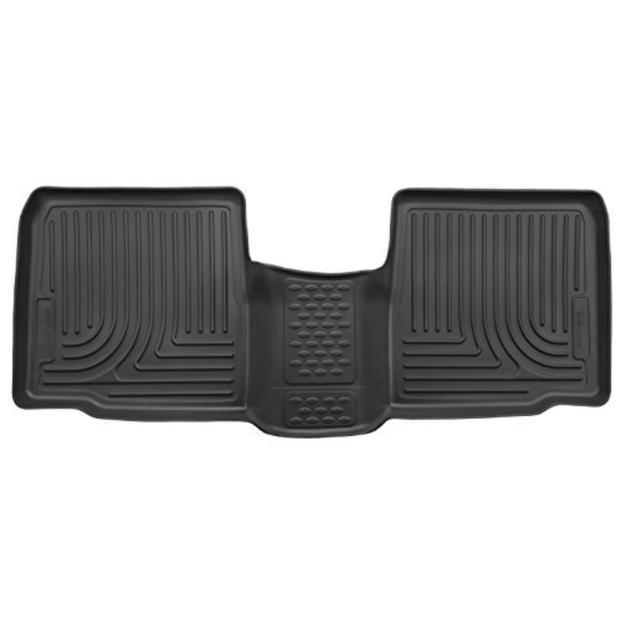 Husky Liners Weatherbeater Floor Mats | Fits 2015-2019 Ford Explorer | 2nd Row, 1-pc Black - 14761