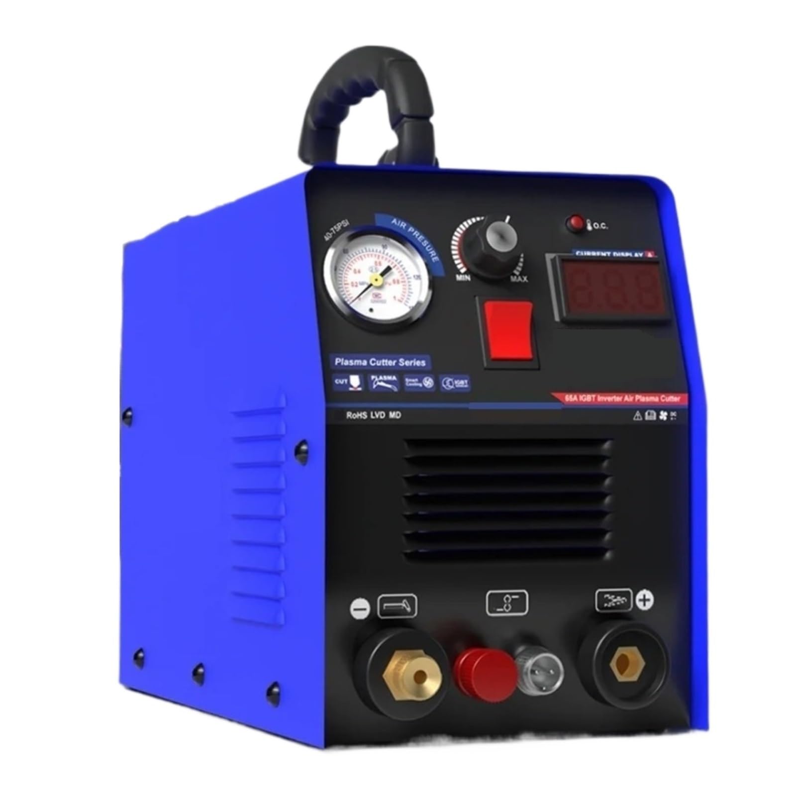 Qaxrzcucd One Color Plasma Inverter Machine Non-Hf Digital Control Portable Cutting Equipment Easy To Cut, Powerful Operation